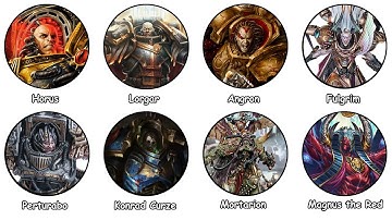 Every Traitor Primarch Explained in 32 Minutes