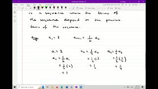 1 6 VideoFourRecursiveSequencesDiffEq