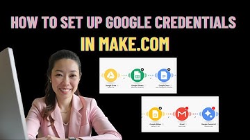How to Set Up Google Credentials in Make.com (Drive, Mail, Sheets, Doc, Slide, Gemini)