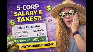 S-Corp Owner Salary Explained (How to Pay Yourself + Taxes)