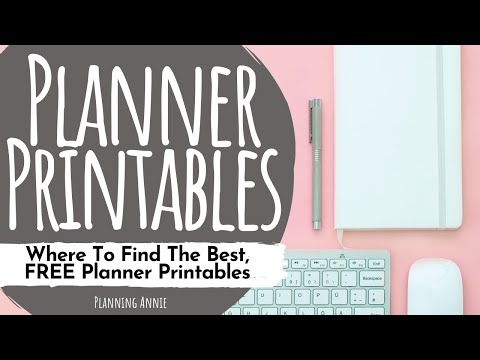 Free Planner Printables