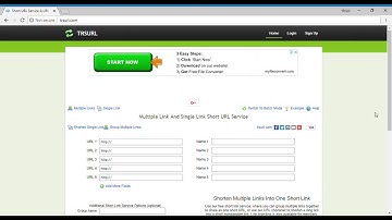 Bulk URL Shortener To Shorten Multiple Links TRSURL Short URL Service