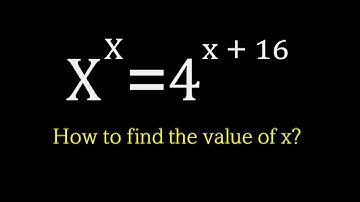 Math Olympiad Question | How to Solve for x in this Exponential Equation ? A Nice  Exponent Problem