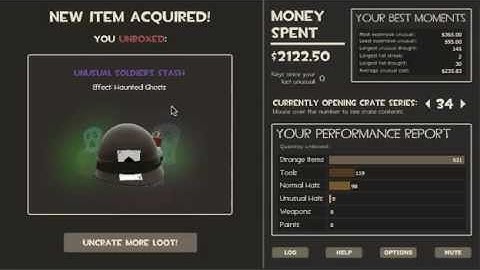 TF2 Unboxing, Spending 10,000.00 $$$ On "Normal Crates"