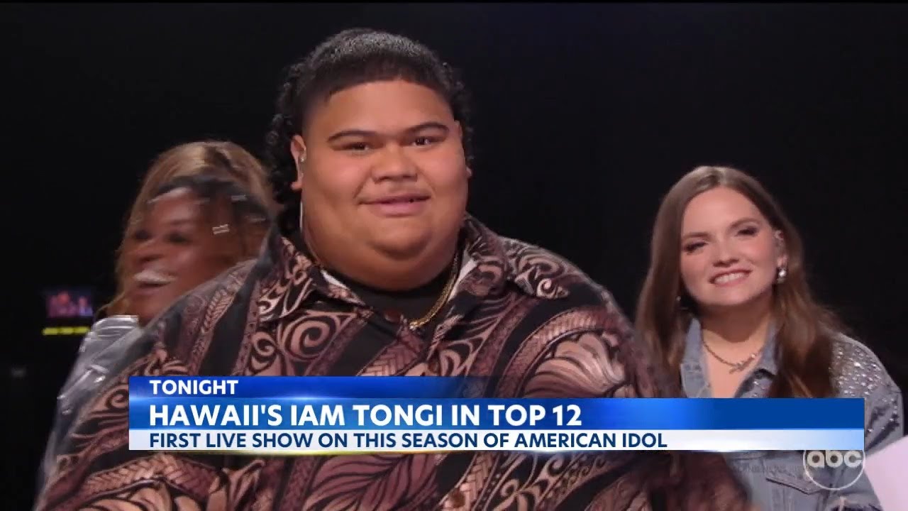 Hawaii's Iam Tongi makes it to top 12 on American Idol YouTube