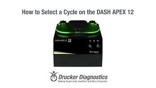 How to Select a Cycle on the DASH APEX 12