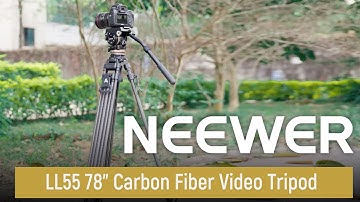 Introducing the NEEWER LL55 78" Carbon Fiber Video Tripod
