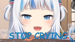 Gura cries with chat [HoloEN | Gawr Gura] by [VTuber Clips] Investigating Shrimp 231 views 2 years ago 49 seconds
