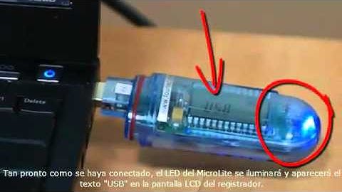 Fourtec: Connecting your MicroLite Logger Spanish