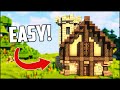 Minecraft Fortified House/Barracks Tutorial (1.14.3+ EASY Timelapse)