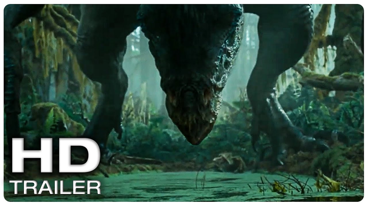 JURASSIC WORLD DOMINION “Claire hides underwater from Therizinosaurus” Trailer (NEW