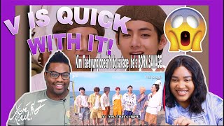 Kim Taehyung Doesnt Do Savage Hes Born Savage  Reaction
