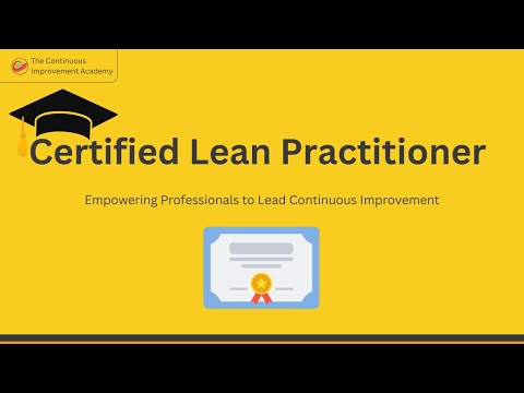 Welcome to Lean Practitioner Certification Course