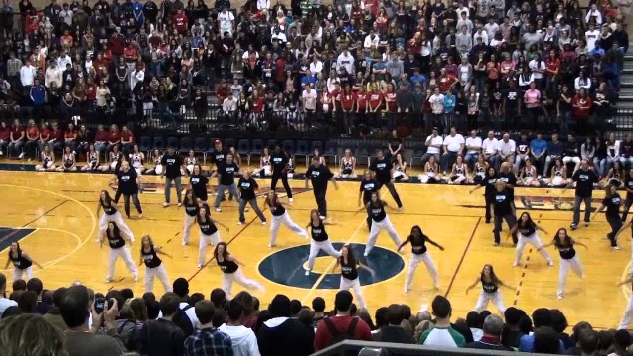 Allen High School Tallenette Parent Pep Rally - YouTube