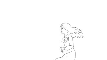 Run Cycle - Morphing - 2D Animation 🏃🏻‍♀️