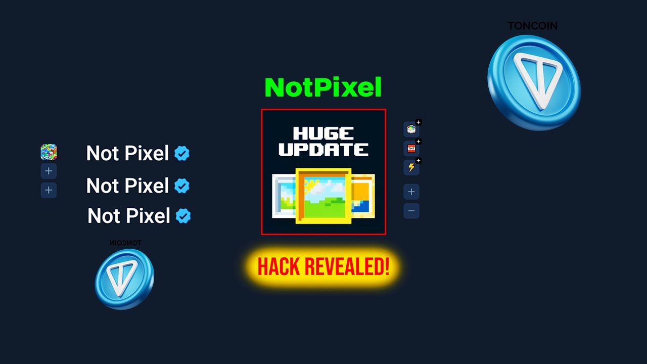 NotPixel Hack: How to earn more PX from the new Notcoin game 🔥