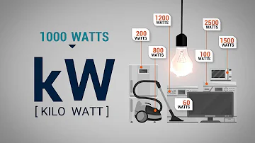 Hur många watt är en kilowatt?