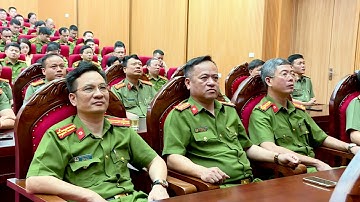 LỄ CÔNG BỐ QUYẾT ĐỊNH CỦA BỘ TRƯỞNG BỘ CÔNG AN VỀ SẮP XẾP CÔNG AN CẤP TỈNH