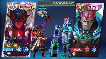 DYRROTH BEST 100% EFFECTIVE WAY TO DEAL AGAINST META PHOVEUS | TIPS EXPLAINES TUTORIAL!!🔥- MLBB