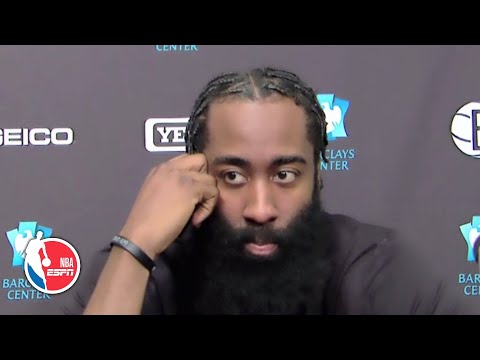 James Harden reacts to Kevin Durant being pulled vs. Raptors: 'I don't understand' | NBA on ESPN