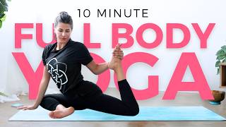10 Min Full Body Yoga For Strength & Mobility