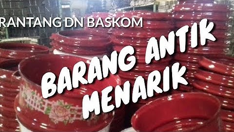 RANTANG DAN BASKOM ENAMEL