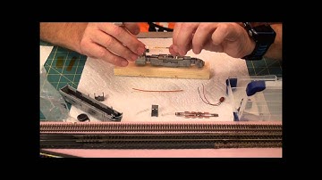 Convert N scale kato EMD E8A to DCC sound