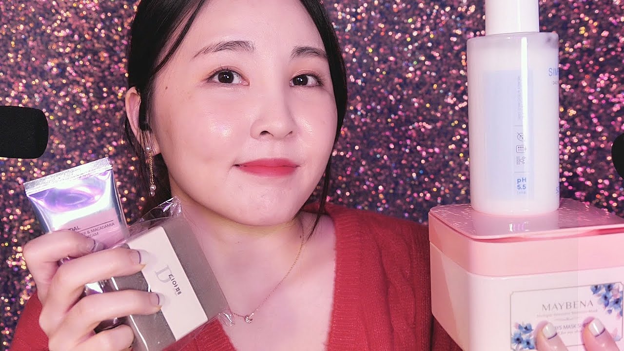 (내돈내산) 요즘 최애템 소개 ASMR｜극건성, 피부 예민 보스들 들어오세요 🙌🏻