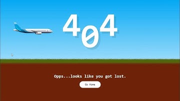 Creating an Animated 404 Page using HTML & CSS | Responsive Web Design@KhansTutorials300