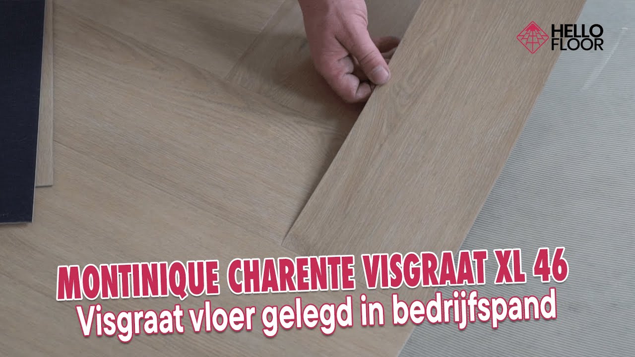 PVC VLOER Montinique/Hebeta Charente Visgraat XL 7746 gelegd in Tiel