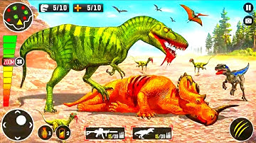 Best Dino Games - Allosaurus Simulator Dinosaur Survival Battle 3D Android Gameplay part 476