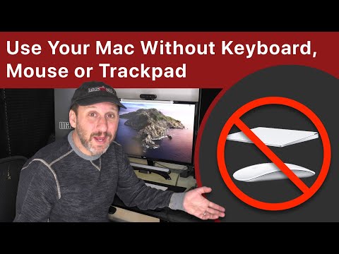 How can I Control my iMac without a mouse?