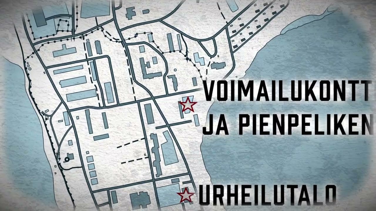 Niinisalon varuskunnan liikuntapaikkojen esittely