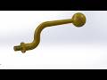 Day—6: Tried to use Deform instead of Loft Command (Solidworks CAD Modelling Mararhon )