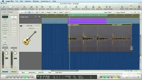 Flex Time Editing - Flex Whole Regions