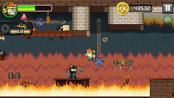 Dan the Man - Main Story - Stage 8-4-2 - Android/ios Gameplay