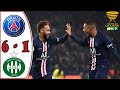 Paris saintgermain  as saintetienne  61  14 de finale  rsum  paris  asse  201920