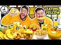 I ONLY ATE YELLOW FOODS FOR 24 HOURS (IMPOSSIBLE FOOD CHALLENGE)
