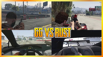 GG vs RUST At Dutch London St (4v5) (Multi POVs) | NoPixel GTA RP