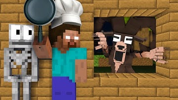 THE RAM in 99 Nights in the Forest - Minecraft Animation