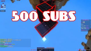 500 sub montage (+releasing my pack)