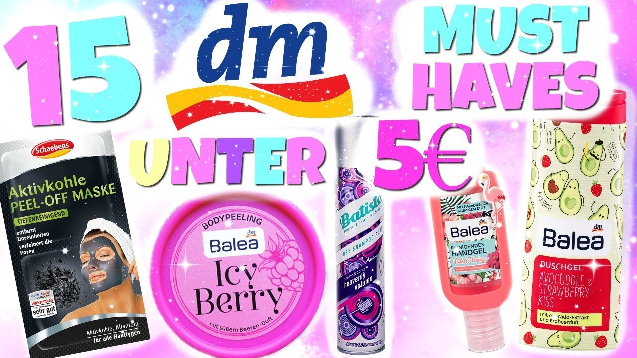 Michele bloggt: Top 10 Produkte unter 1€ aus dem DM!