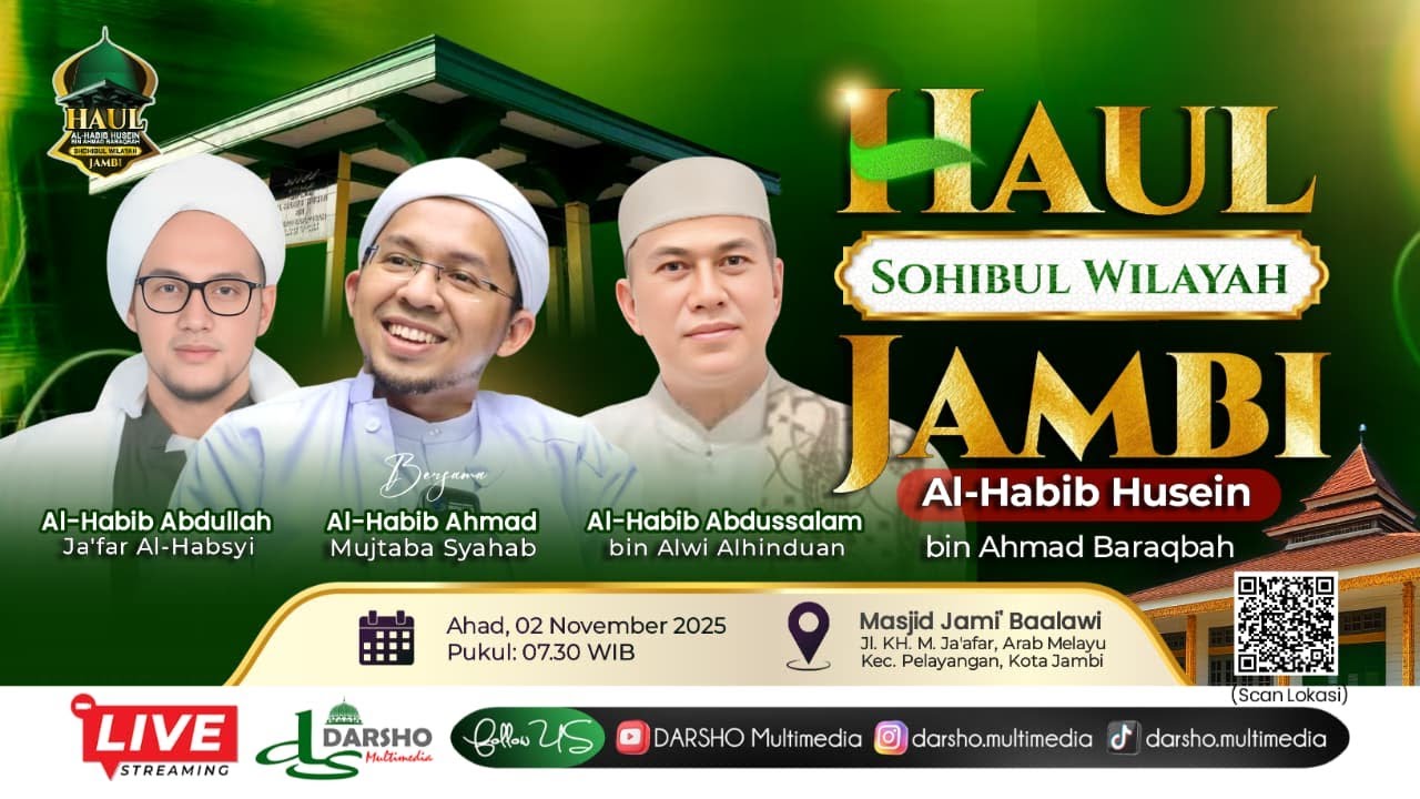 🔴 [LIVE] HAUL SHOHIBUL WILAYAH JAMBI | DARSHO Multimedia