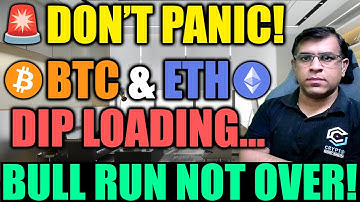 🚨 Bitcoin & Ethereum ALERT: Next Downside Move Coming — Don’t Panic, Bull Run Still ON!