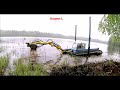 Производство земснарядов, плавающих экскаваторов Боцман, dredger