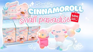 Cinnamoroll Small Paradise Blind Box FULL SET | Sanrio Miniso Kawaii Unboxing