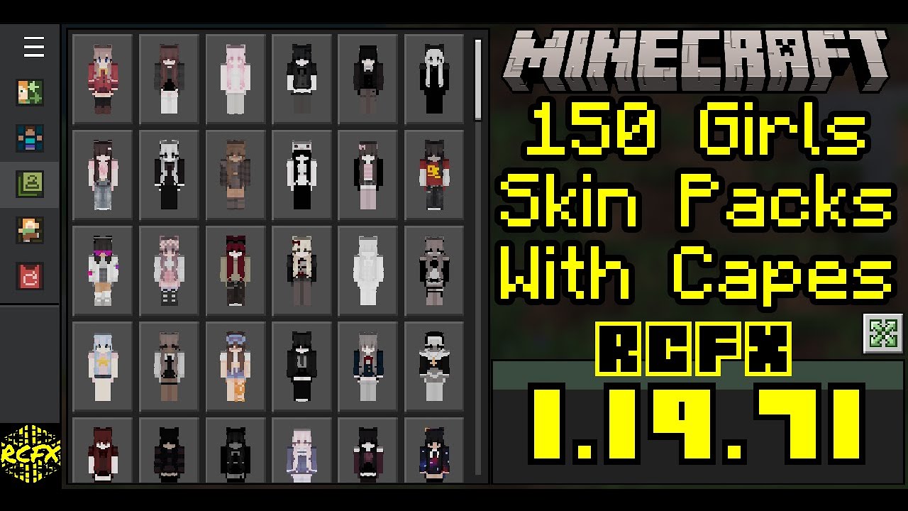 The BEST Skin Pack For Minecraft Bedrock! (3,000+ SKINS) 