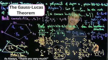 The Gauss Lucas Theorem