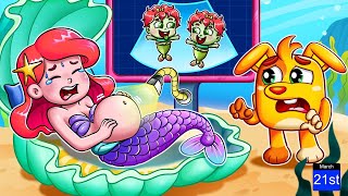 Mermaid Zombie Pregnant Song - Taking Care Baby + More Zozobee Nursery Rhymes & Kids Songs