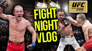 FIGHT NIGHT VLOG: Beating A UFC Legend